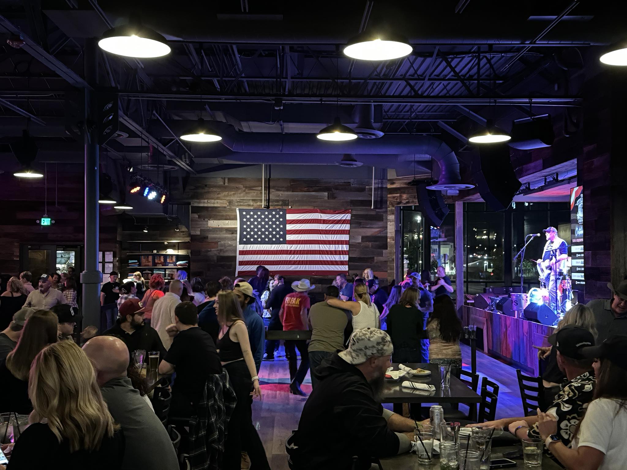 Dance floor at The Stillery