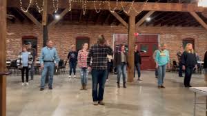 John Bush Brewery line dancers